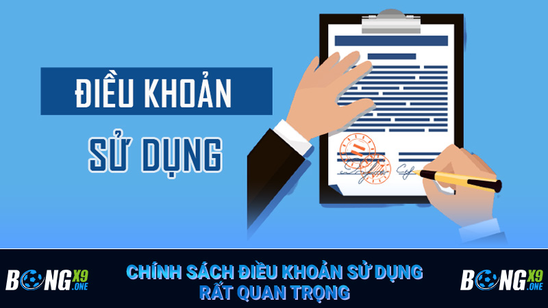 Chính sách điều khoản sử dụng rất quan trọng